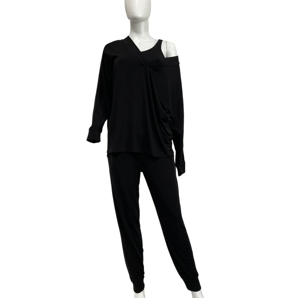 Hatch Relaxed Black Departure Lounge Set Size XS
